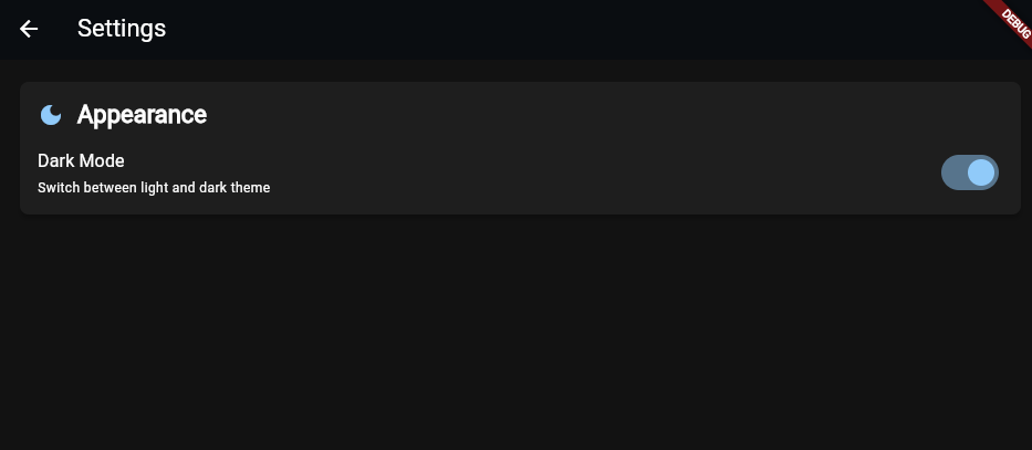 Dark Mode